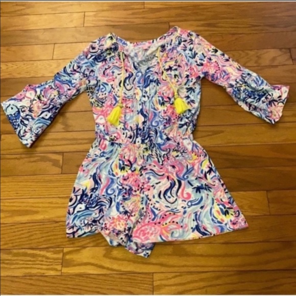 Lilly Pulitzer Pants - Lilly Pulitzer Del Lago Romper